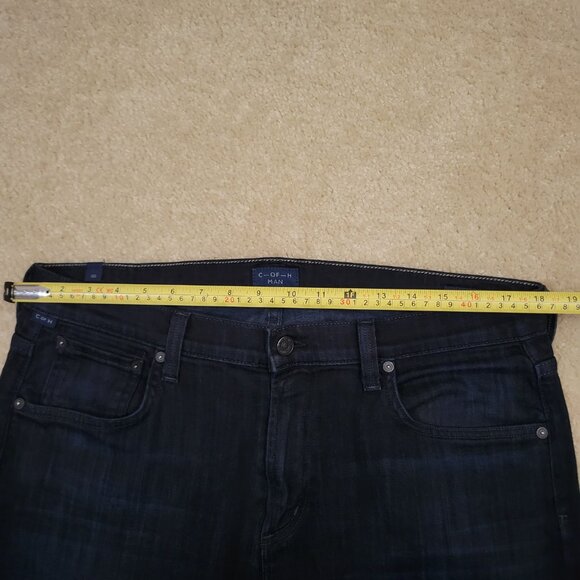 Citizens of Humanity SID Jeans Men's 34 Dark Wash Straight Leg Minimalist Vibe - Picture 8 of 11